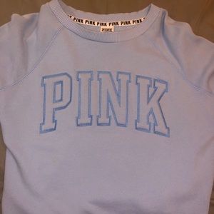 Like new PINK blue pull over